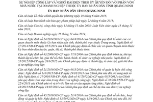 Quyết định 388/2017/QĐ-UBND tổ chức bộ máy nhân sự trong cơ quan nhà nước Quảng Ninh