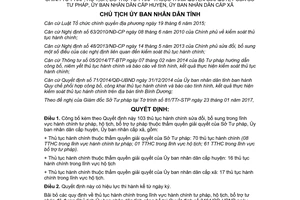 Quyết định 298/QĐ-UBND thủ tục hành chính hành chính tư pháp hộ tịch bổ trợ tư pháp Bình Dương 2017
