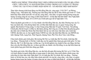 Kế hoạch 174/KL-HĐDT14 phiên giải trình thực hiện chính sách cán bộ công viên chức vùng khó khăn 2017