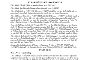 Quyết định 439/QĐ-UBND chức năng nhiệm vụ quyền hạn cơ cấu tổ chức Sở Kế hoạch Đầu tư Quảng Ninh 2017