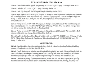 Quyết định 07/2017/QĐ-UBND giá cước vận chuyển hàng hóa phương tiện vận tải Bắc Kạn