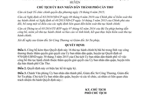 Quyết định 356/QĐ-UBND công bố thủ tục hành chính bị bãi bỏ trong lĩnh vực công thương Cần Thơ 2017