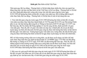 Công văn 333/LĐTBXH-BHXH tính thời gian công tác để hưởng bảo hiểm xã hội giáo viên mầm non 2017