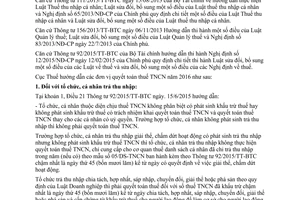 Công văn 242/CT-TNCN nộp tờ khai quyết toán thuế thu nhập cá nhân 2016 2017