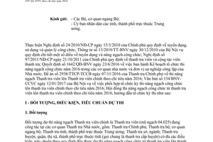 Công văn 01/TTCP-HĐTTTVC thi nâng ngạch công chức từ Thanh tra viên lên Thanh tra viên chính 2017