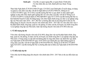 Công văn 823/BNV-CCVC tổ chức kỳ thi thăng hạng viên chức lên chuyên viên chính 2016 2017