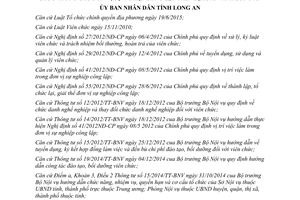 Quyết định 07/2017/QĐ-UBND thẩm quyền quản lý tổ chức bộ máy viên chức đơn vị sự nghiệp công Long An