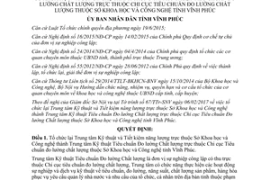 Quyết định 05/2017/QĐ-UBND tổ chức lại Trung tâm Kỹ thuật Tiết kiệm năng lượng tỉnh Vĩnh Phúc