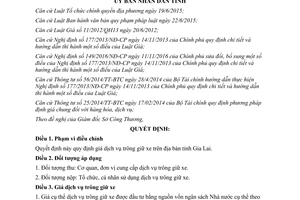 Quyết định 14/2017/QĐ-UBND giá dịch vụ trông giữ xe trên địa bàn tỉnh Gia Lai