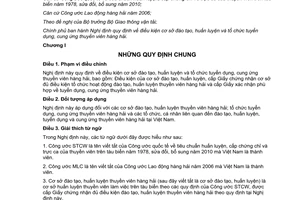 Nghị định 29/2017/NĐ-CP điều kiện cơ sở đào tạo tổ chức tuyển dụng cung ứng thuyền viên hàng hải