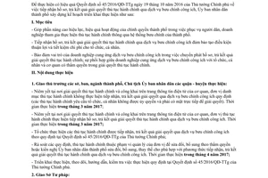 Kế hoạch 1452/KH-UBND thực hiện Quyết định 45/2016/QĐ-TTg Hồ Chí Minh 2017