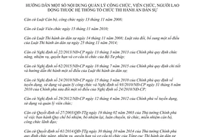 Thông tư 02/2017/TT-BTP quản lý công viên chức người lao động thuộc hệ thống tổ chức thi hành án dân sự