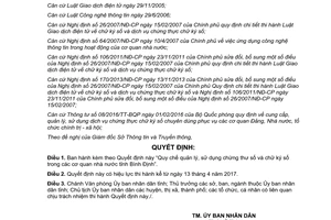 Quyết định 13/2017/QĐ-UBND Quy chế quản lý chứng thư số chữ ký số Bình Định 2017
