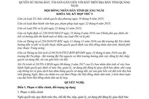 Nghị quyết 04/2017/NQ-HĐND phí đăng ký phí cung cấp thông tin về giao dịch bảo đảm Quảng Ngãi