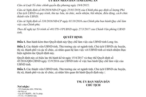 Quyết định 17/2017/QĐ-UBND Quy chế làm việc của Ủy ban nhân dân tỉnh Long An