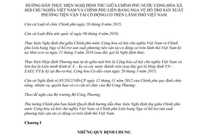 Quyết định 08/2017/QĐ-TTg thực hiện Nghị định thư hỗ trợ sản xuất phương tiện vận tải có động cơ Nga