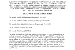 Quyết định 12/2017/QĐ-UBND quyền sử dụng đất quyền sở hữu nhà ở tài sản gắn liền đất Hà Nội 2017