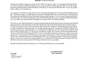 Công văn 2265/BKHĐT-KCHTĐT xây dựng đường tránh phía Đông Đông Hà theo PPP 2017