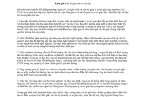 Công văn 389/NGCBQLCSGD-NG  bồi dưỡng thường xuyên năm học 2017 2018 các năm học tiếp theo