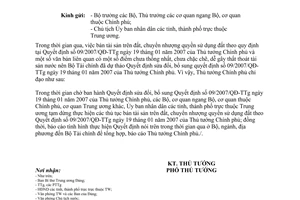 Công văn 342/TTg-V.I 2017 tạm dừng thực hiện bán tài sản trên đất Quyết định 09/2007/QĐ-TTg