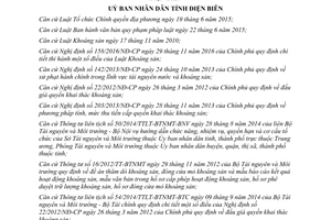 Quyết định 08/2017/QĐ-UBND Quy chế quản lý hoạt động khoáng sản trên địa bàn tỉnh Điện Biên