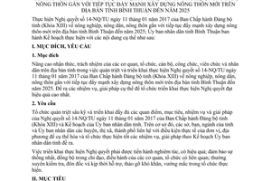 Kế hoạch số 1300/KH-UBND 2017 thực hiện 14-NQ/TU nông nghiệp nông dân nông thôn Bình Thuận