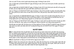 Quyết định 623/QĐ-UBND 2017 công bố thủ tục hành chính Năng lượng nguyên tử Ninh Thuận