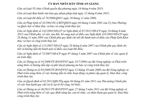 Quyết định 17/2017/QĐ-UBND Quy chế quản lý khai thác công trình kè An Giang