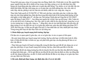 Công văn 1428/BGDĐT-CSVCTBTH tăng cường cơ sở vật chất giáo dục mầm non giáo dục phổ thông 2017