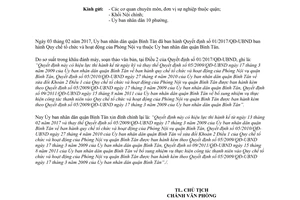 Công văn 1175/UBND đính chính Quyết định 01/2017/QĐ-UBND Hồ Chí Minh 2017