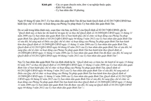 Công văn 1197/UBND đính chính Quyết định 02/2017/QĐ-UBND Hồ Chí Minh 2017