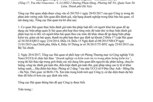 Công văn 2604/TCHQ-QLRR đánh giá xếp hạng doanh nghiệp trong khai báo hải quan 2017