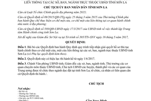 Quyết định 1267/QĐ-UBND 2017 bãi bỏ Quyết định giải quyết hồ sơ thủ tục hành chính Sơn La