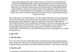 Kế hoạch 142/KH-UBND 2017 thực hiện 27/NQ-CP nâng cao chất lượng tăng trưởng Lào Cai