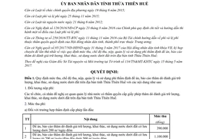 Quyết định 36/2017/QĐ-UBND thu nộp quản lý phí thẩm định lượng nước dưới đất Thừa Thiên Huế