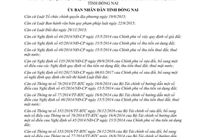 Quyết định 19/2017/QĐ-UBND sửa đổi 17/2017/QĐ-UBND hệ số điều chỉnh giá đất Đồng Nai