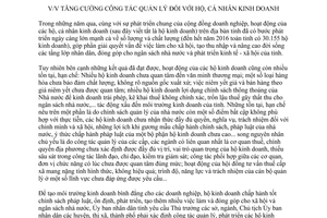 Chỉ thị 08/CT-UBND 2017 tăng cường công tác quản lý đối với hộ cá nhân kinh doanh Quảng Ninh