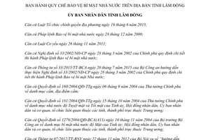 Quyết định 32/2017/QĐ-UBND Quy chế bảo vệ bí mật nhà nước Lâm Đồng