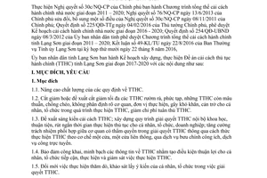 Kế hoạch 87/KH-UBND 2017 xây dựng thực hiện Đề án cải cách thủ tục hành chính tỉnh Lạng Sơn 2020