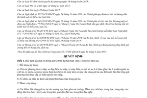 Quyết định 30/2017/QĐ-UBND quy định giá dịch vụ trông giữ xe tỉnh Huế