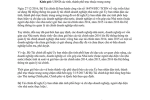 Công văn 5645/BTC-TCDN 2017 triển khai hệ thống thông tin quản lý tài chính doanh nghiệp nhà nước
