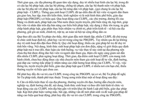 Công văn 1502/BTP-PBGDPL 2017 phát huy vai trò câu lạc bộ pháp luật phổ biến giáo dục pháp luật