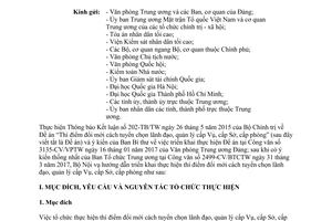 Công văn 2424/BNV-CCVC 2017 thực hiện Đề án thí điểm đổi mới cách tuyển chọn lãnh đạo quản lý