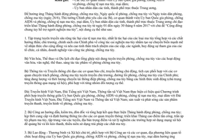 Công văn 693/TTg-KGVX 2017 Tháng hành động phòng chống ma túy