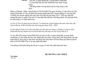 Công văn 5209/VPCP-ĐMDN 2017 thực hiện thoái vốn