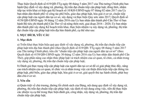 Kế hoạch 89/KH-UBND 2017 xây dựng xã phường thị trấn đạt chuẩn tiếp cận pháp luật Cần Thơ