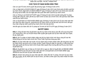 Quyết định 1214/QĐ-UBND 2017 công bố thủ tục hành chính lĩnh vực hộ tịch Thừa Thiên Huế