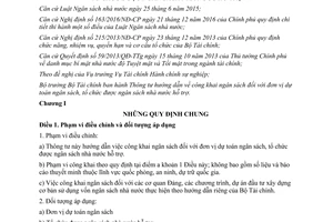 Thông tư 61/2017/TT-BTC công khai ngân sách đơn vị dự toán tổ chức ngân sách nhà nước hỗ trợ