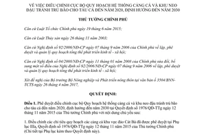 Quyết định 887/QĐ-TTg 2017 điều chỉnh hệ thống cảng cá khu neo đậu tránh trú bão 2020 2030