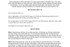 Quyết định 2701/QĐ-BYT 2017 Quy chế làm việc xây dựng Thông tư thuốc tân dược bảo hiểm y tế